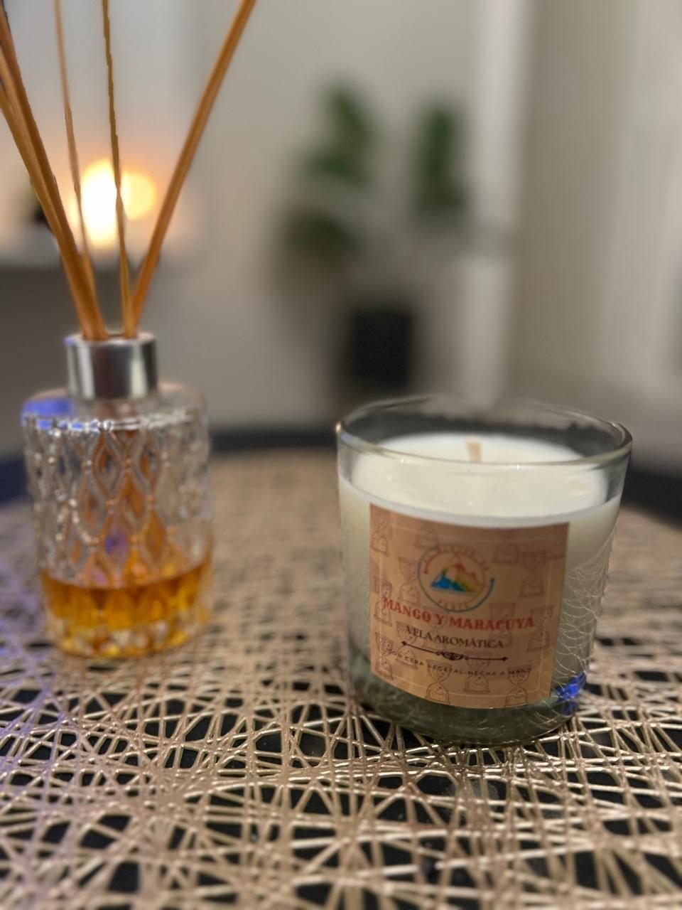 Vela aromática de Cera de Soja - Foto producto Rincón de Freya