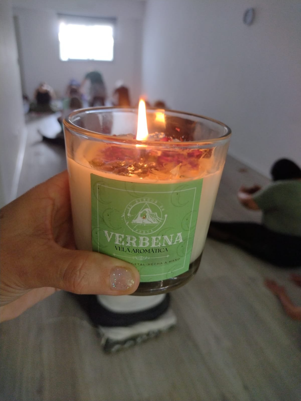 Vela aromática de Cera de Soja - Foto producto Rincón de Freya